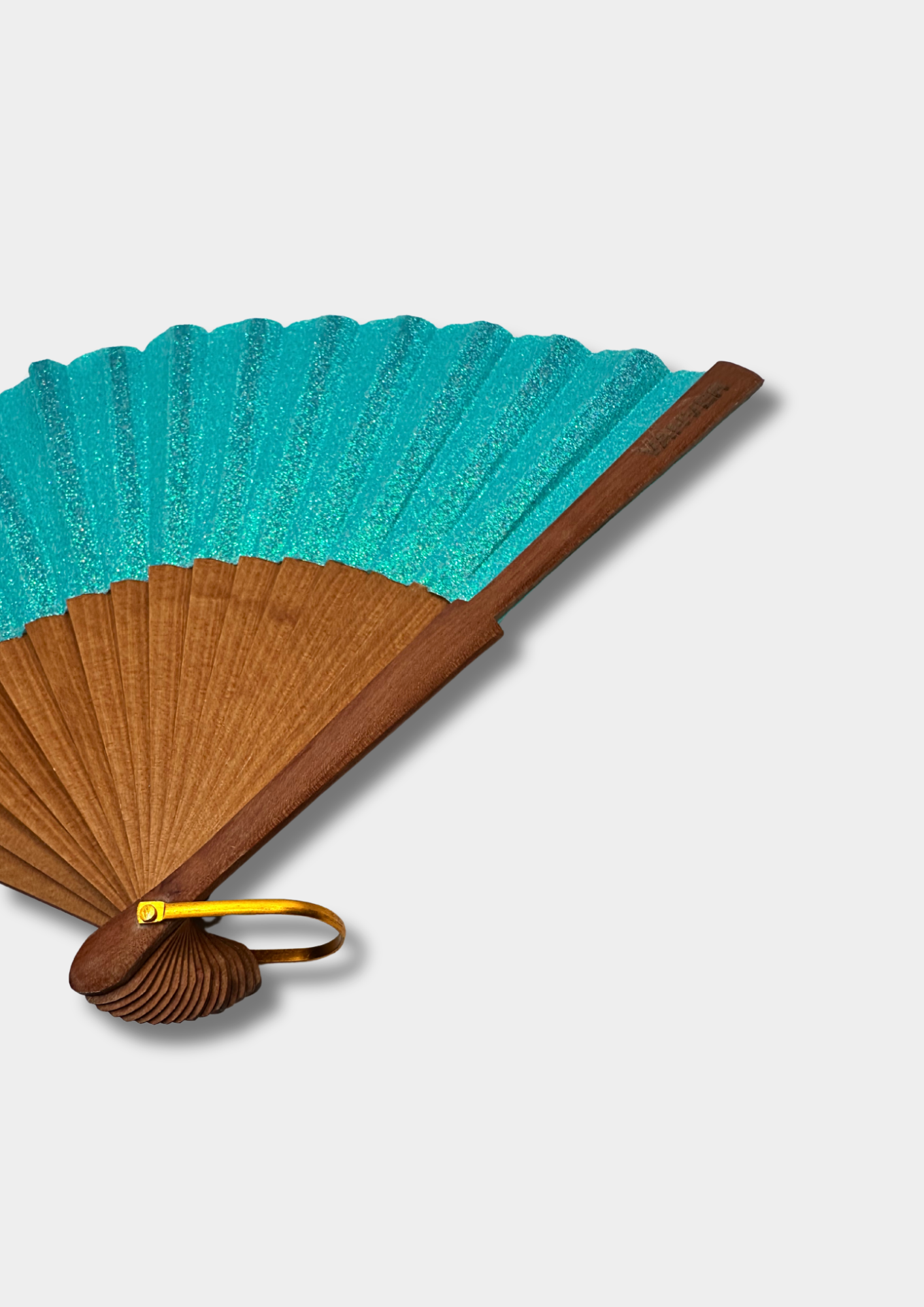 ABANICO SHINE TURQUESA