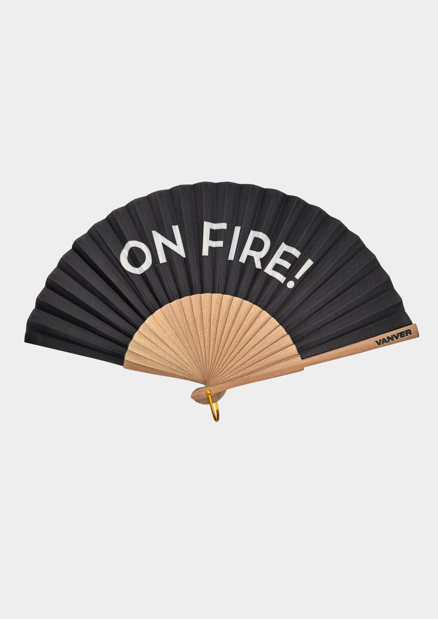 ABANICO NEGRO ON FIRE OUTLET