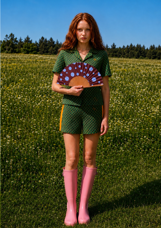 ABANICO POLKA DOT
