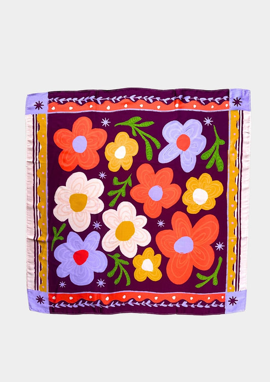 LEAVES SCARF