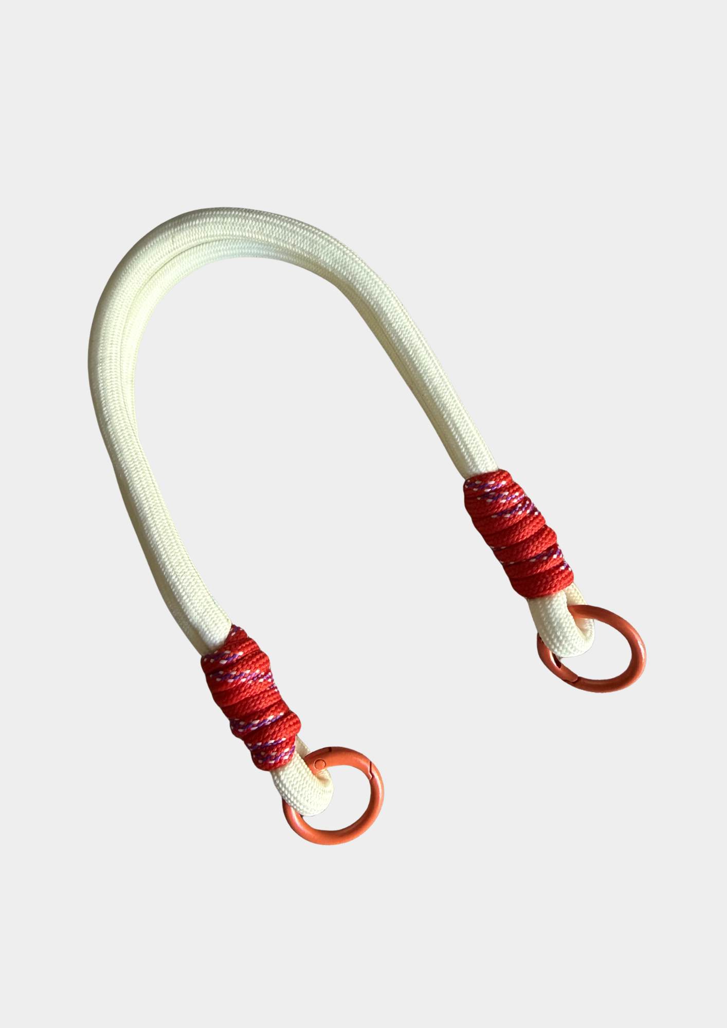 WHITE AND RED BRACELET