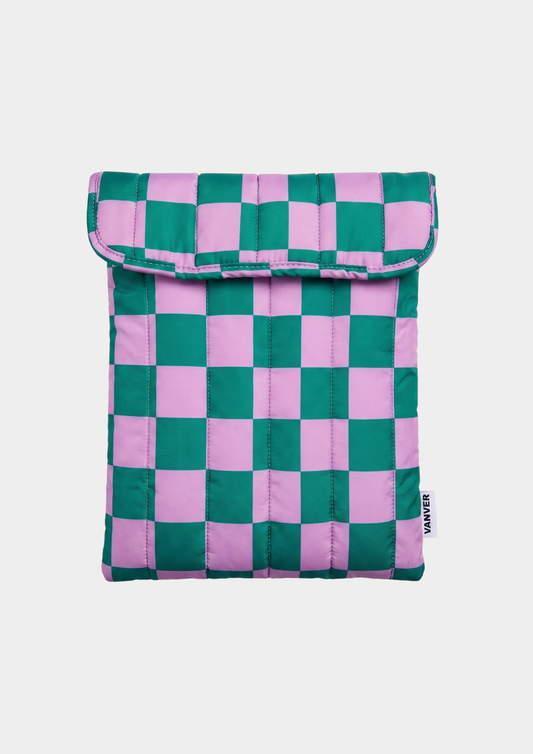 FUNDA DE PORTÁTIL CUADROS