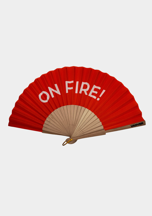 ABANICO ROJO ON FIRE OUTLET